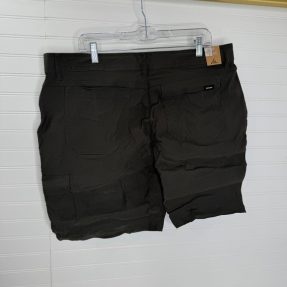 NEW prAna Standard Fit Brown 38W 8" Inseam Stretch Zion Short II Dark Iron - Picture 5 of 11